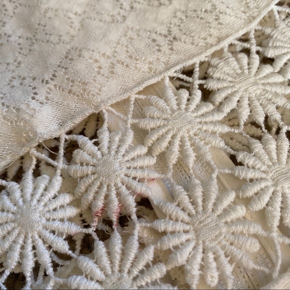 Dress, Ivory Floral Cutout Lace Free People BNWT - Picture 3 of 10